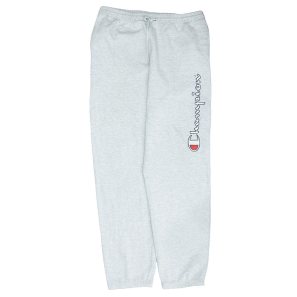Mens XLarge Grey Champion 90's Vintage Tracksuit Joggers Sweatpants