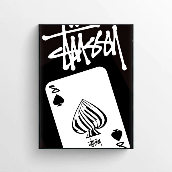 Stussy Card Poster