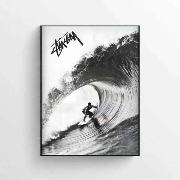 Stussy Surfing Poster