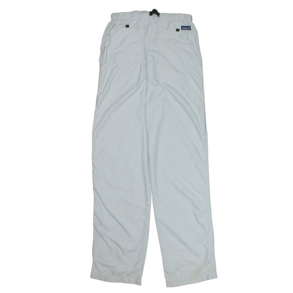 Patagonia 90's Lightweight Straight Leg Baggy Trousers / Pants Small Beige Cream