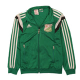 Adidas 90's Track Jacket Full Zip Up Sweatshirt Large Green