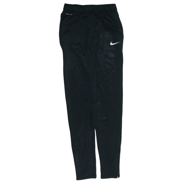 Nike 90's Swoosh Elasticated Waistband Drawstrings Joggers / Sweatpants XLarge Black