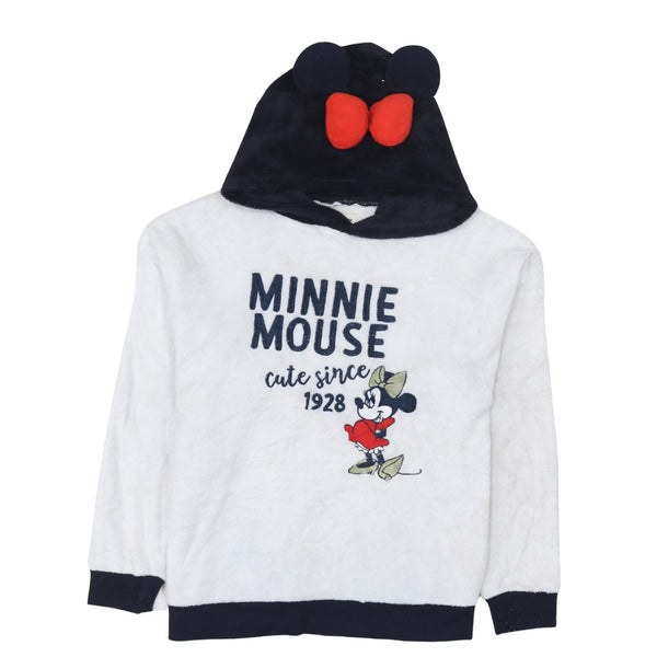 Disney 90's Minnie Mouse Pullover Hoodie Large Black