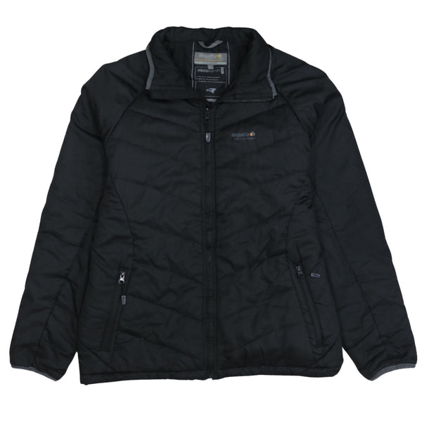 Regatta 90's Lightweight Full Zip Up Windbreaker Large Black