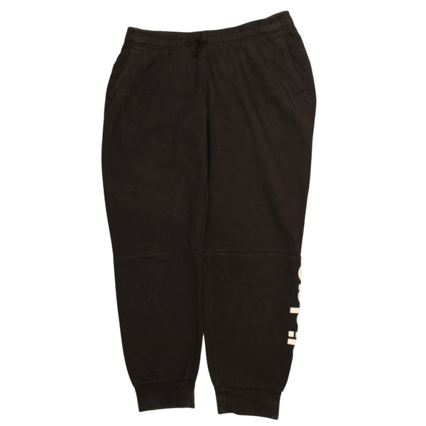Adidas Black 90s Vintage Elastic Waist Joggers Sweatpants XLarge