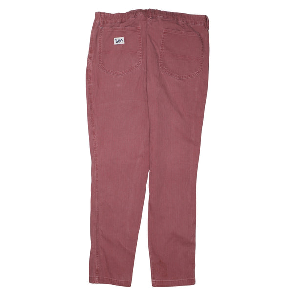 Lee 90's Drawstring Pockets Casual Jeans / Pants 34 Red