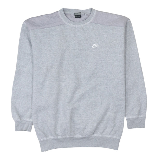 Nike 90's Swoosh Crew Neck Sweatshirt XXLarge (2XL) Grey