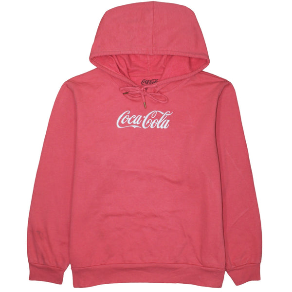 Coca Cola Coral Hoodie Men’s 3XL Printed Logo Graphic Back Pullover Sweatshirt
