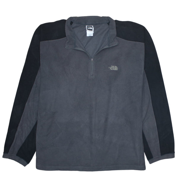 The North Face 90's Hiking Warm Quarter Zip Fleece Jumper Large Grey