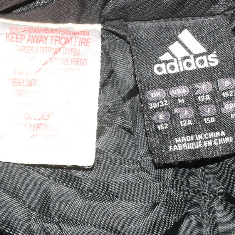 Adidas 90's Lightweight Full Zip Up Windbreaker Medium Black