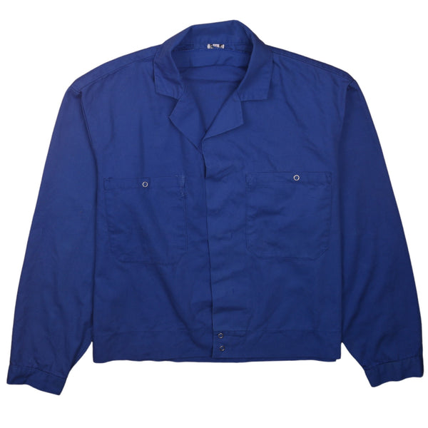 Vintage 90's Mewa Blue Lightweight Windbreaker Large Classic Style