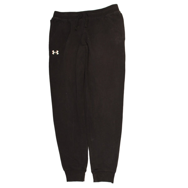 Under Armour 90's Elasticated Waistband Drawstrings Joggers / Sweatpants XLarge Black