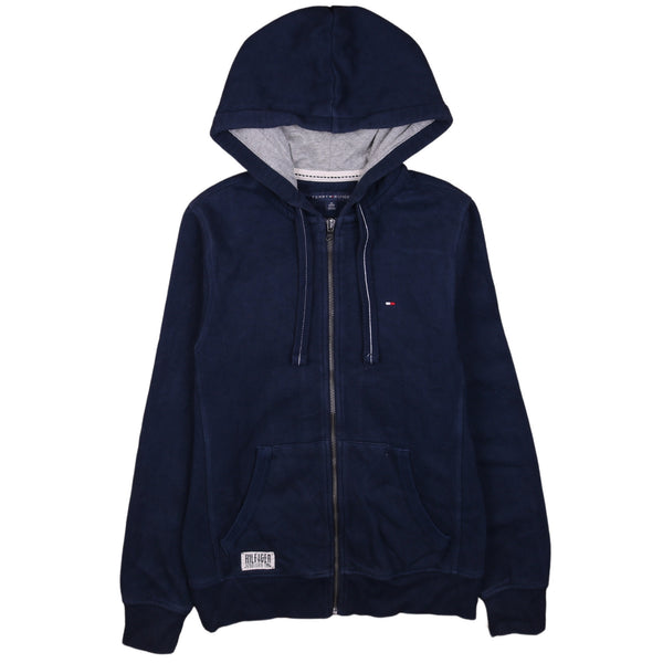 Tommy Hilfiger 90's Full Zip Up Hoodie XSmall Navy Blue