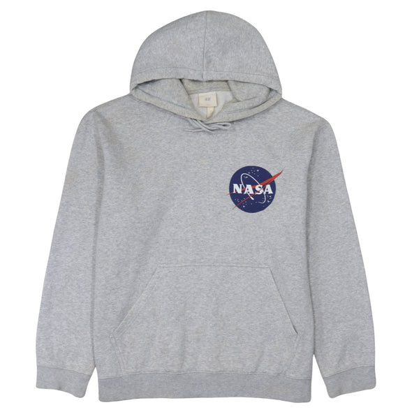 H&M 90's Nasa Pullover Hoodie XLarge Grey