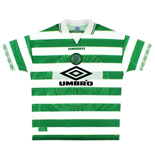 Retro Celtic Home Shirt 1997/1998 Football Shirt