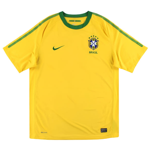 Retro Brazil Home Shirt 2010 Football Shirt