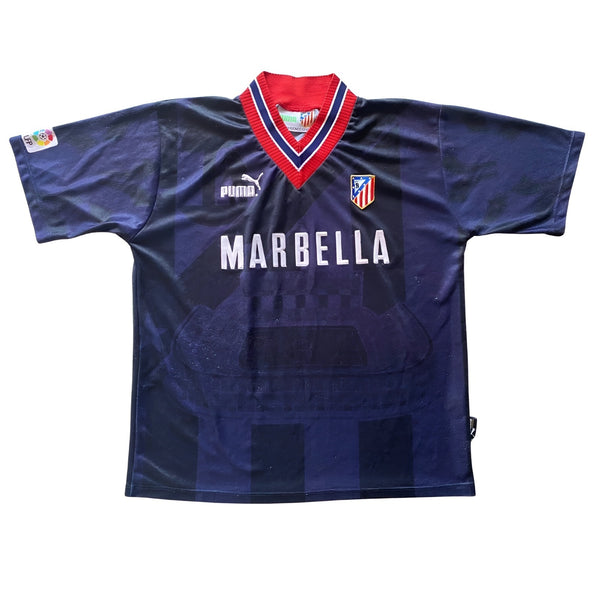 Retro Atlético Madrid 3rd Shirt 1995/1996 Football Shirt
