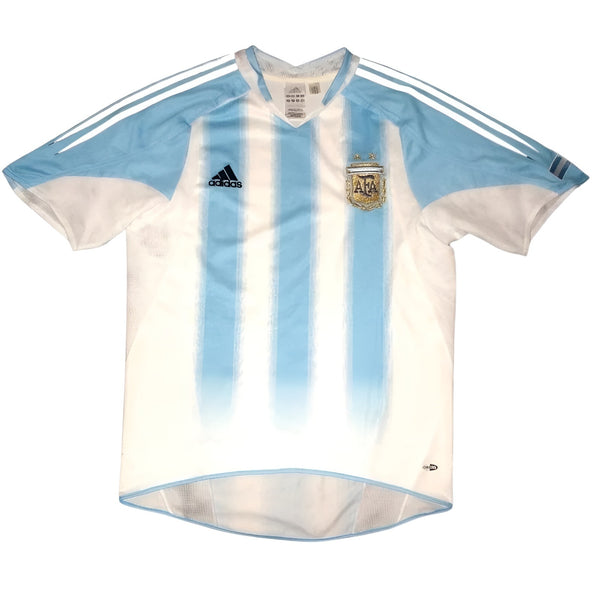 Retro Argentina Home Shirt 2004 Football Shirt