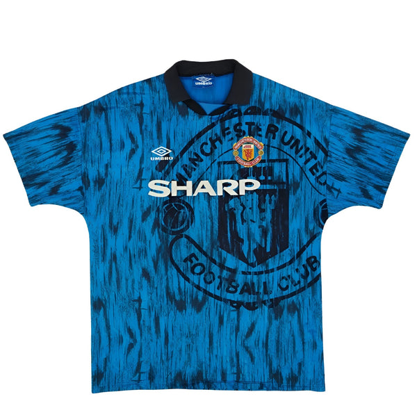 Retro Manchester United Away Shirt 1992/93 Football Shirt
