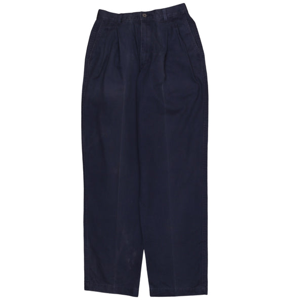 Dockers 90's Straight Leg Baggy Trousers / Pants 29 Blue