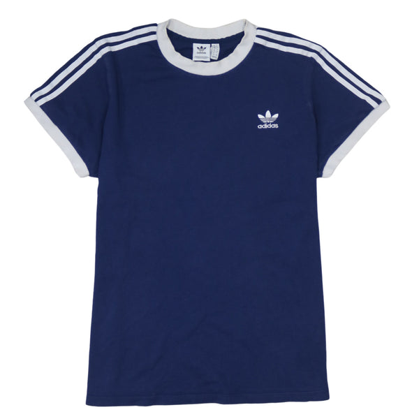 Adidas 90's Short Sleeves Crew Neck T Shirt XLarge  Navy Blue