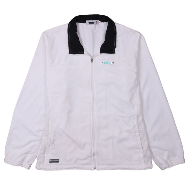 Fila 90's Lightweight Full Zip Up Windbreaker XLarge White