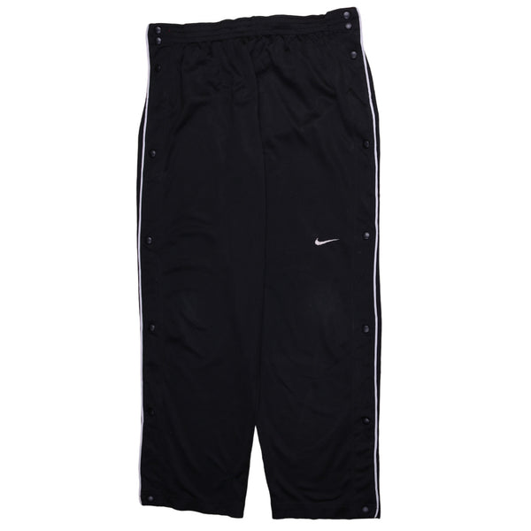 Nike 90's Elasticated Waistband Drawstring Trousers / Pants Large Black