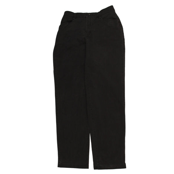 Lee 90's Straight Leg Baggy Trousers / Pants Medium Black