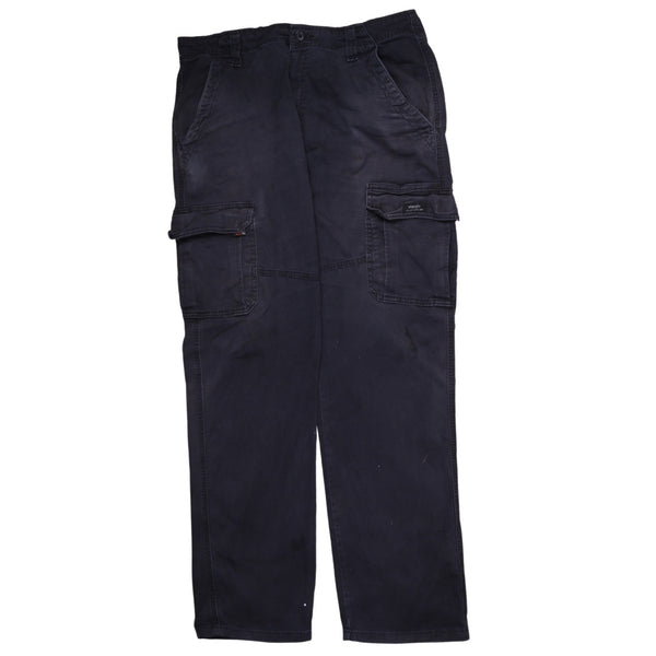 Wrangler 90's Cargo Pockets Trousers / Pants 36 Black