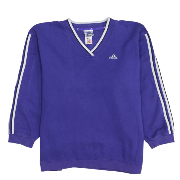 Adidas 90's  Sweatshirt Medium Purple