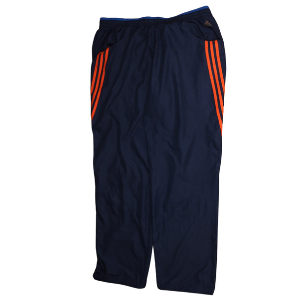 Adidas 90's Elasticated Waistband Drawstring Trousers / Pants XLarge Navy Blue