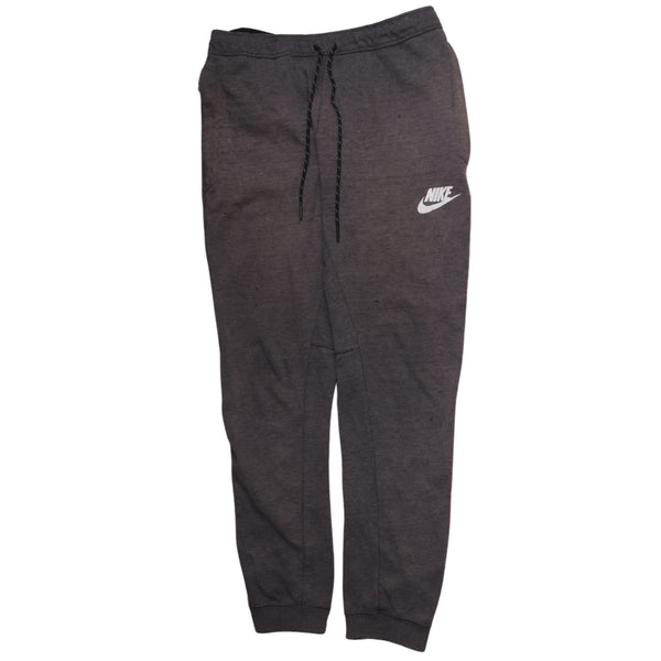 Nike 90's Swoosh Casual Joggers / Sweatpants Small Grey