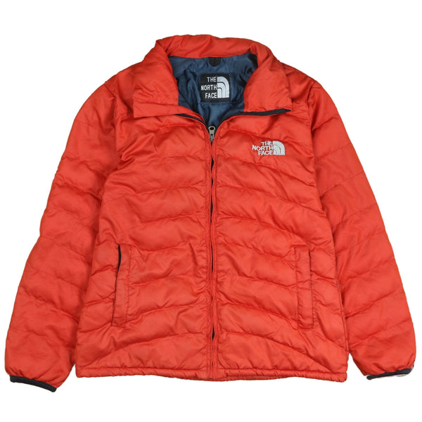 The North Face 90's Lightweight Full Zip Up Puffer Jacket Small Red