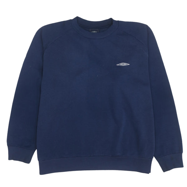 Umbro 90's Lightweight Crew Neck Sweatshirt XLarge Navy Blue