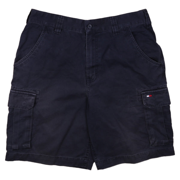 Tommy Hilfiger 90's Cargo Pockets Shorts 31 Blue