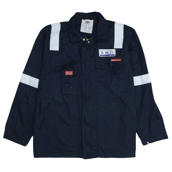 Dickies 90's Navy Blue Lightweight Windbreaker Full Zip Up Men's XLarge