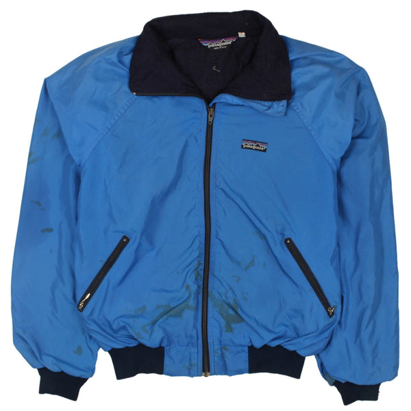 Patagonia 90's Lightweight Full Zip Up Windbreaker Medium Blue