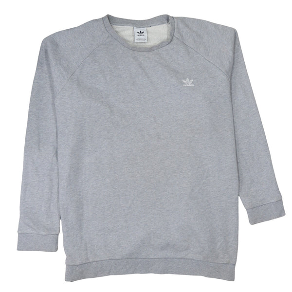 Adidas 90's Lightweight Crew Neck Sweatshirt XXLarge  Grey