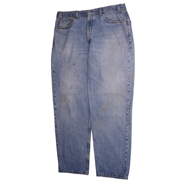 Levi's 90's Straight Leg Baggy Trousers / Pants 40 Blue