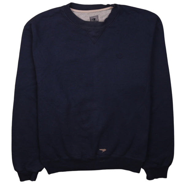 Champion 90's Heavyweight Crew Neck Sweatshirt Medium Navy Blue