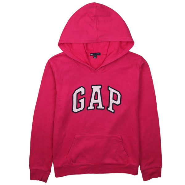 Gap 90's Spellout Pullover Hoodie Small Pink