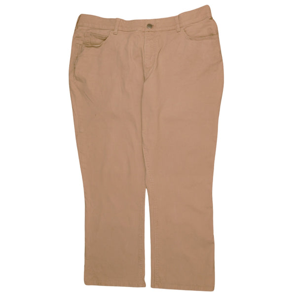 Lee 90's Straight Leg Baggy Trousers / Pants 44 Tan Brown