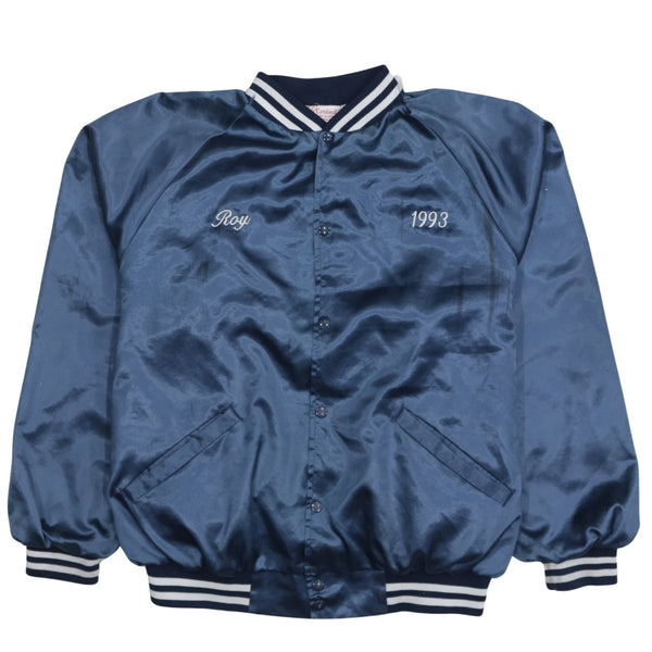 Cardinal 90's Lightweight Button Up Windbreaker XXLarge (2XL) Navy Blue