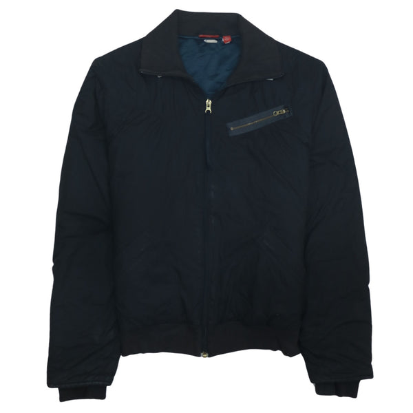 Puma Women's XLarge 90's Black Full Zip Windbreaker Jacket Retro