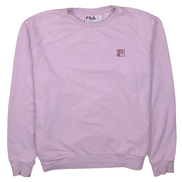 Fila 90's Heavyweight Crew Neck Sweatshirt Medium Purple