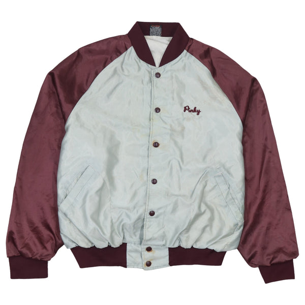 Vintage 90's Lightweight Grey Button-Up Windbreaker, Men's XLarge