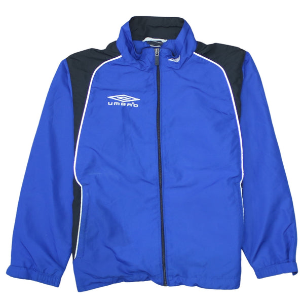 Umbro 90's Lightweight Full Zip Up Windbreaker XSmall  Blue