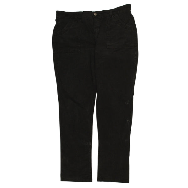 Lee 90's Casual Trousers / Pants Medium Black