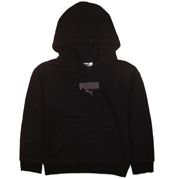 Puma 90's Spellout Pullover Hoodie Medium Black