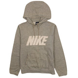 Nike 90's Pullover Spellout Hoodie Small Grey